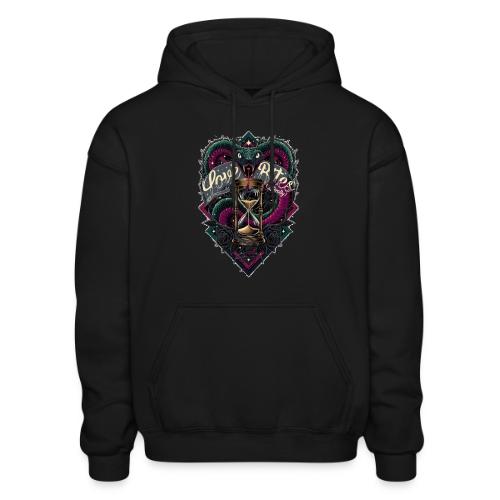 Love Bites (Literally) T-Shirt - Heavyweight Unisex Hoodie by Gildan