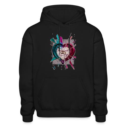 Sealed with a Kiss-Off T-Shirt - Heavyweight Unisex Hoodie by Gildan