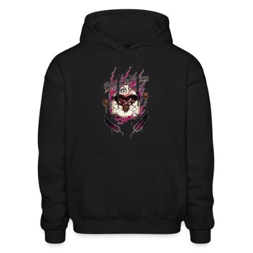 Burned the Evidence Feels Great T-Shirt - Heavyweight Unisex Hoodie by Gildan