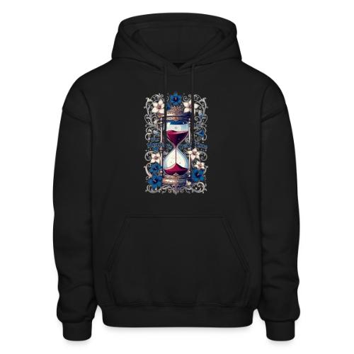 Our Moments Defy Time Hourglass Gifts T-Shirt - Heavyweight Unisex Hoodie by Gildan