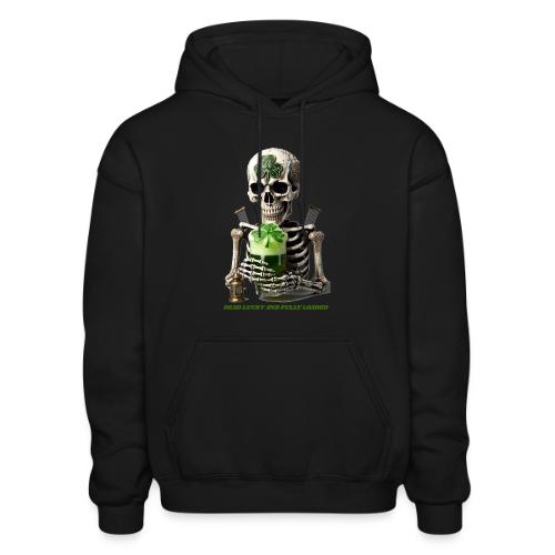 Eternal Stout Skeleton Graphic Tee - Heavyweight Unisex Hoodie by Gildan