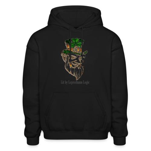 Leprechaun Lantern Mischief T-Shirt - Heavyweight Unisex Hoodie by Gildan