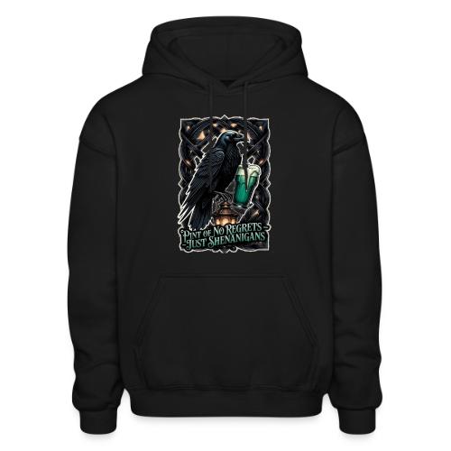 Sarcastic Raven Shenanigans Tee - Gildan Heavy Blend Adult Hoodie