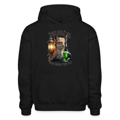 Emerald Alibi Fox Graphic Tee - Heavyweight Unisex Hoodie by Gildan