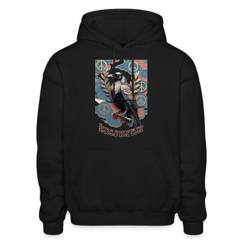 Raven Tantrum Mediator T Shirt - Heavyweight Unisex Hoodie by Gildan