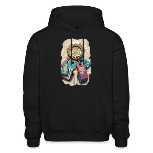 Minivan Commander T Shirt, Chauffeur of Chaos Mug - Gildan Heavy Blend Adult Hoodie