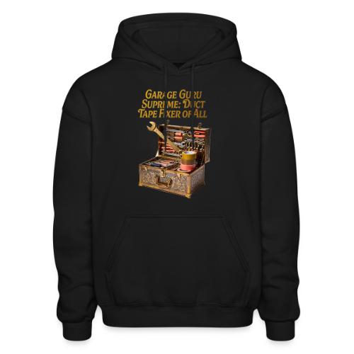Garage Guru T Shirt - Heavyweight Unisex Hoodie by Gildan