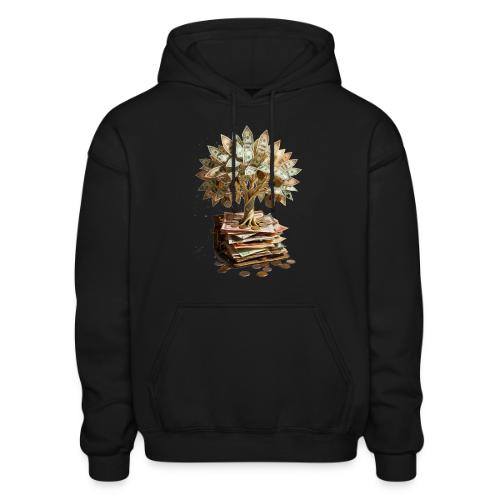 Dad Tax Collector T Shirt - Heavyweight Unisex Hoodie by Gildan