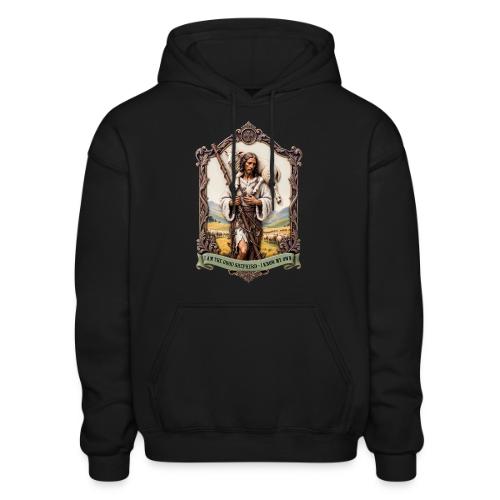I Am The Good Shepherd T Shirt, Christian Gift - Gildan Heavy Blend Adult Hoodie