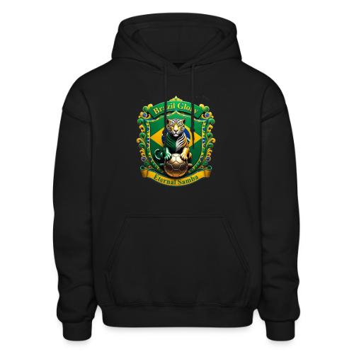 Brazil Jaguar Glory Tee, Brazilian Pride Gift - Gildan Heavy Blend Adult Hoodie