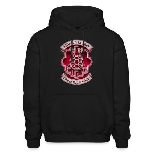 Munich Pride Fan T Shirt, Football City Pride Gift - Heavyweight Unisex Hoodie by Gildan