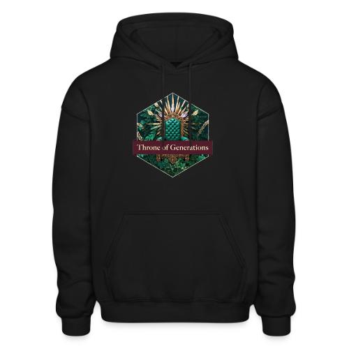 Women’s Day Vine Throne T Shirt, Gift for Grandma - Gildan Heavy Blend Adult Hoodie