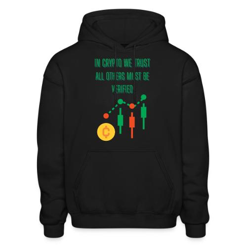 Sarcastic Bitcoin Investor T-shirt - Gildan Heavy Blend Adult Hoodie