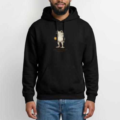 Weird Stuff Frog Coffee Humor - Gildan Heavy Blend Adult Hoodie