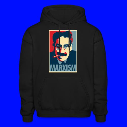 Marxism: Obama Poster Parody - Gildan Heavy Blend Adult Hoodie