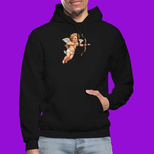 Cupid with twohearts set - Gildan Heavy Blend Adult Hoodie