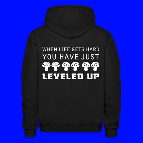 Level Up - Heavyweight Unisex Hoodie by Gildan