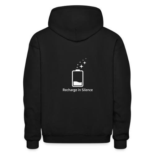 Silent Recharge Glow - Gildan Heavy Blend Adult Hoodie