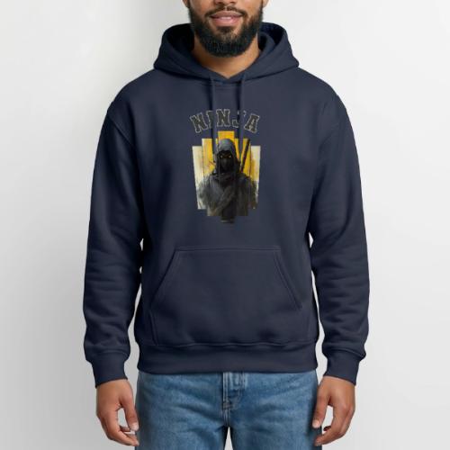 Silent Ninja Code - Heavyweight Unisex Hoodie by Gildan