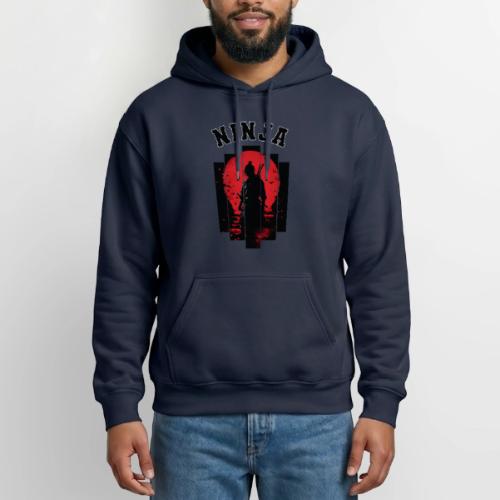 Ninja in the Shadows - Heavyweight Unisex Hoodie by Gildan