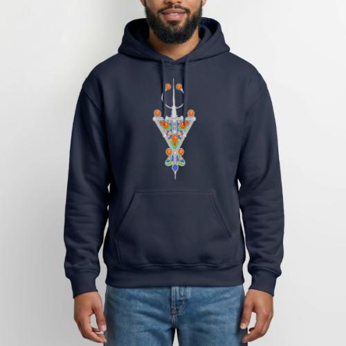 Amazigh: Tazerzit Heritage - Gildan Heavy Blend Adult Hoodie