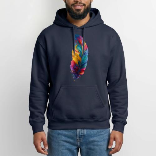 Spectrum Feather Flow - Heavyweight Unisex Hoodie by Gildan