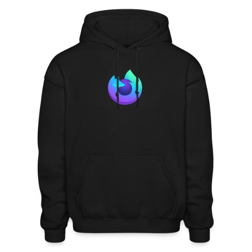 Firefox Browser Nightly Icon Logo - Gildan Heavy Blend Adult Hoodie