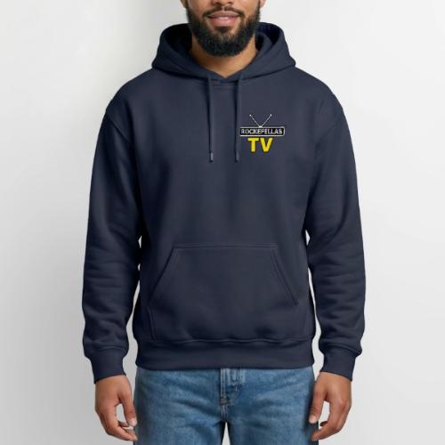Rockefellas TV Outlined Logo Tee - Gildan Heavy Blend Adult Hoodie