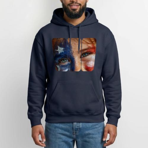 USA: Patriot Gaze - Gildan Heavy Blend Adult Hoodie