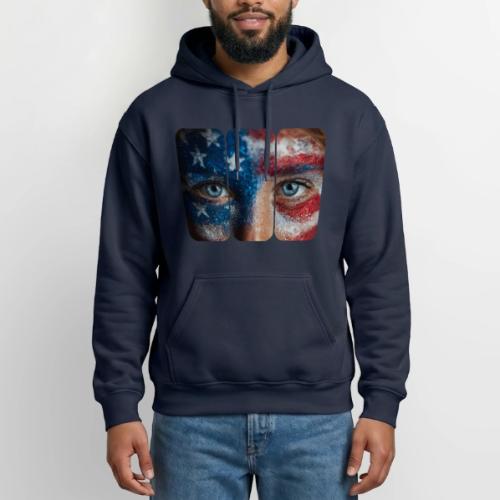 USA: Stars in Her Eyes - Gildan Heavy Blend Adult Hoodie