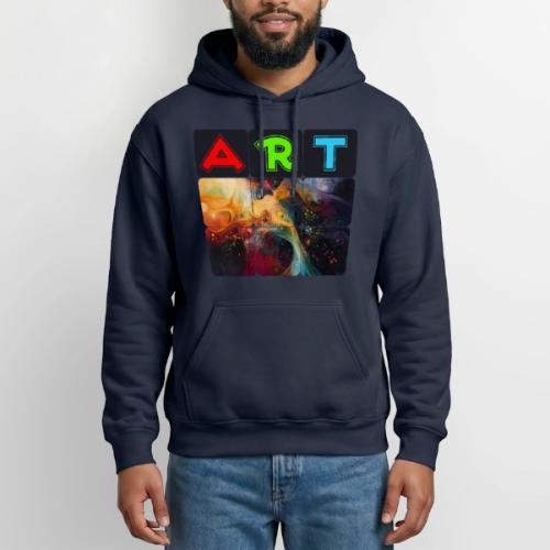Waves of Art - Heavyweight Unisex Hoodie by Gildan