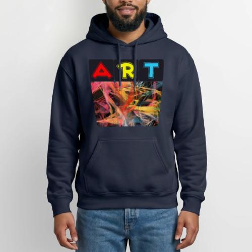 Chaotic Threads of Art - Heavyweight Unisex Hoodie by Gildan
