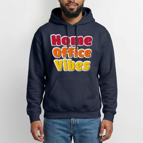 Home Office Vibes Remote Work Design - Heavyweight Unisex Hoodie by Gildan