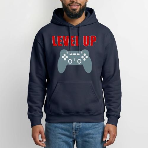 Level Up Gamer Controller Apparel - Heavyweight Unisex Hoodie by Gildan