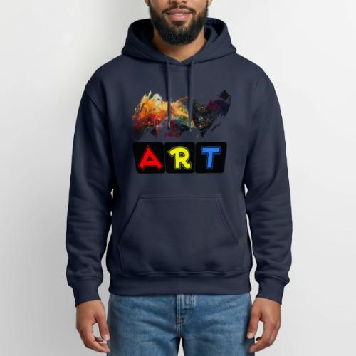 Pulse of Art - Heavyweight Unisex Hoodie by Gildan
