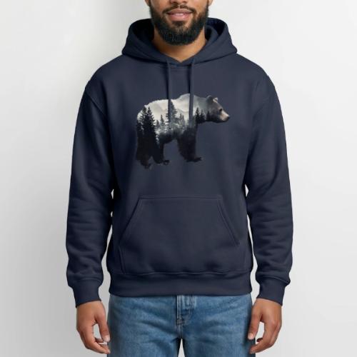 Forest Within the Bear - Heavyweight Unisex Hoodie by Gildan