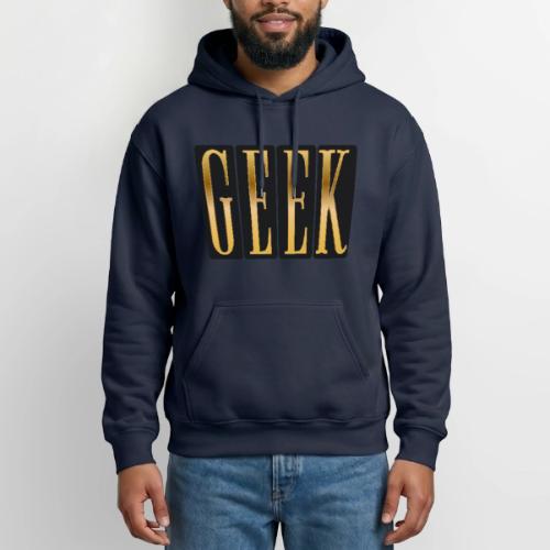 Proudly Geek - Heavyweight Unisex Hoodie by Gildan