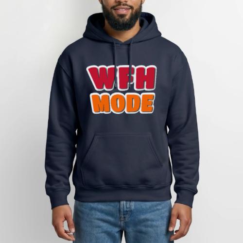 WFH Mode Remote Work Lifestyle Design - Heavyweight Unisex Hoodie by Gildan