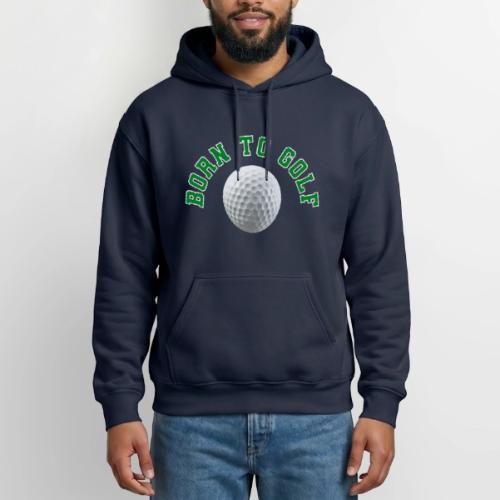 Born to Golf - Heavyweight Unisex Hoodie by Gildan