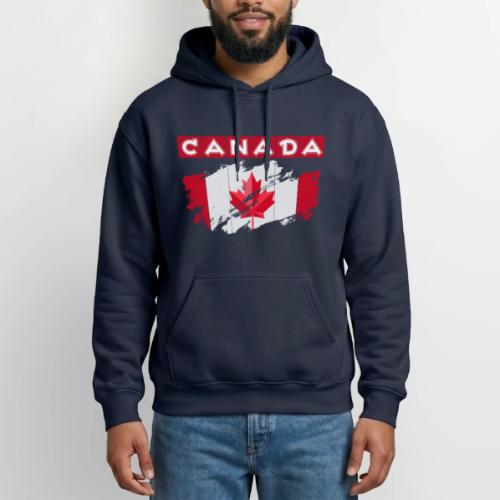 Canada, Inspired by the Canadian flag - Gildan Heavy Blend Adult Hoodie