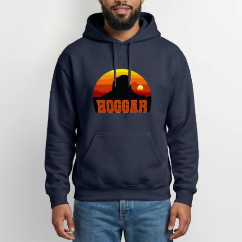 Algeria: Hoggar Desert Horizon - Heavyweight Unisex Hoodie by Gildan