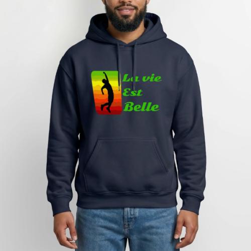La vie est belle - Gildan Heavy Blend Adult Hoodie