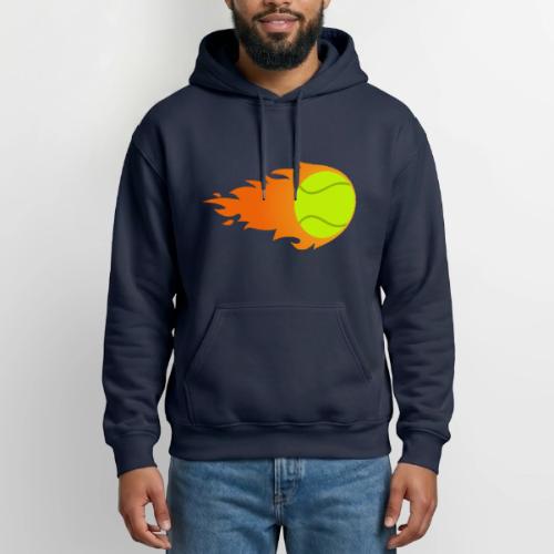 Tennis Ball - Heavyweight Unisex Hoodie by Gildan