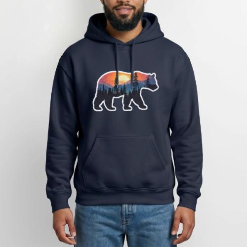 Mountain Spirit Bear - Heavyweight Unisex Hoodie by Gildan