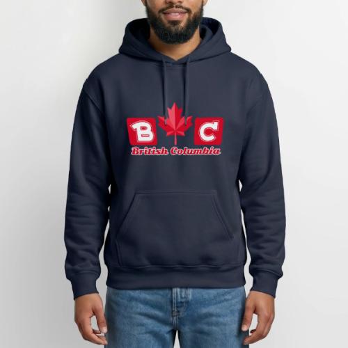 British Columbia, province of Canada - Heavyweight Unisex Hoodie by Gildan