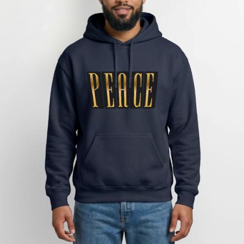 Peace in Gold - Gildan Heavy Blend Adult Hoodie