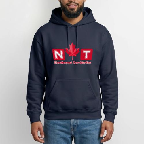 Canada: Northern Identity Emblem - Heavyweight Unisex Hoodie by Gildan