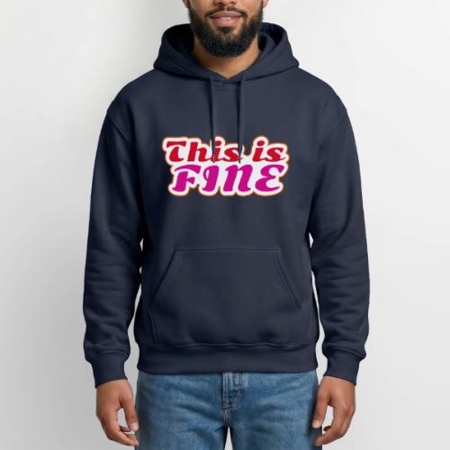 This Is Fine - Gildan Heavy Blend Adult Hoodie