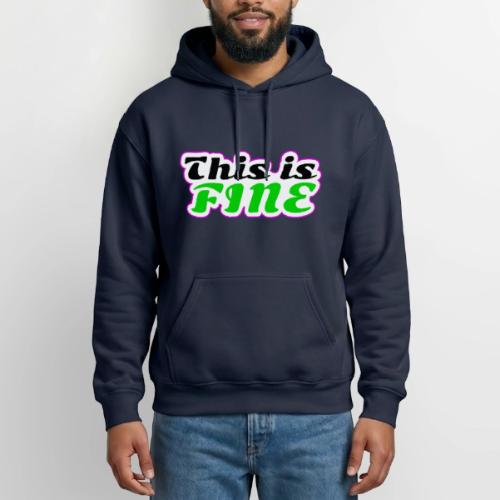 This Is Fine Balance - Heavyweight Unisex Hoodie by Gildan