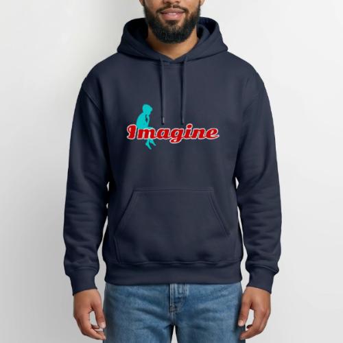 Imagine – Inspire Creativity & Dreams - Heavyweight Unisex Hoodie by Gildan